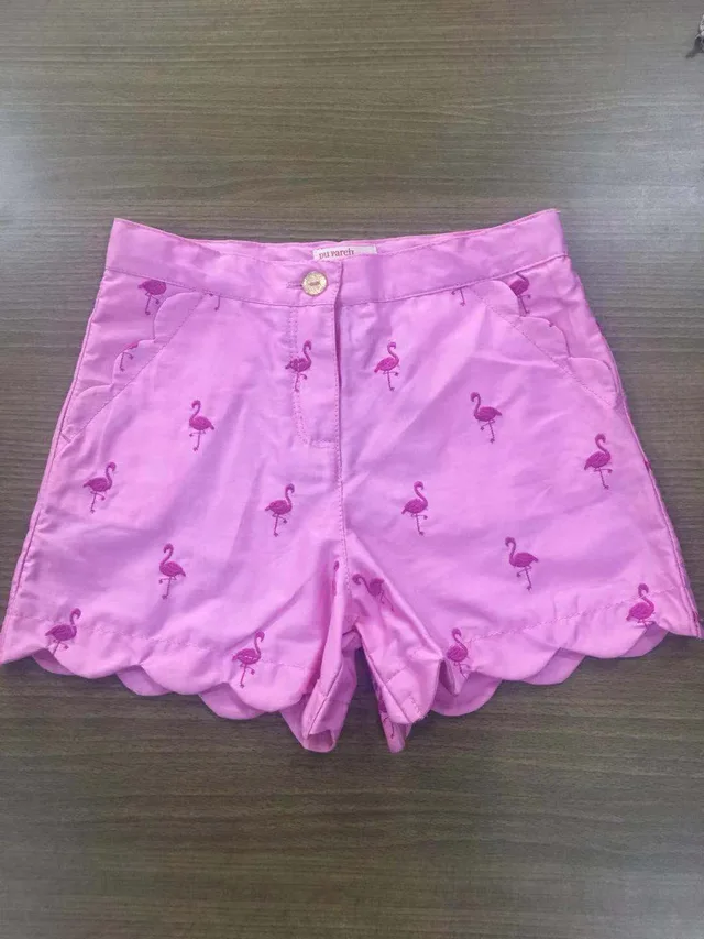 Girl's woven short pants