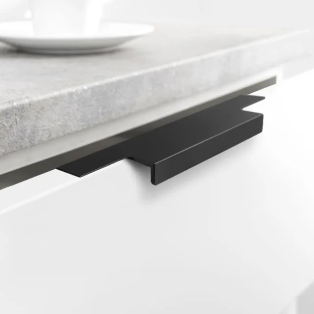 Aluminum Cabinet and Wardrobe Handles For Furniture hardware Fittings Handle