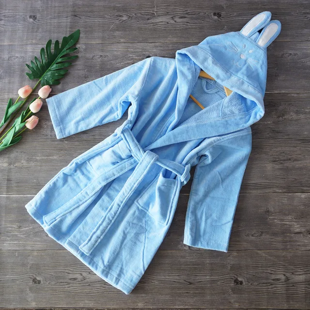 Customized Unique Kids Bathrobe Cotton for Children