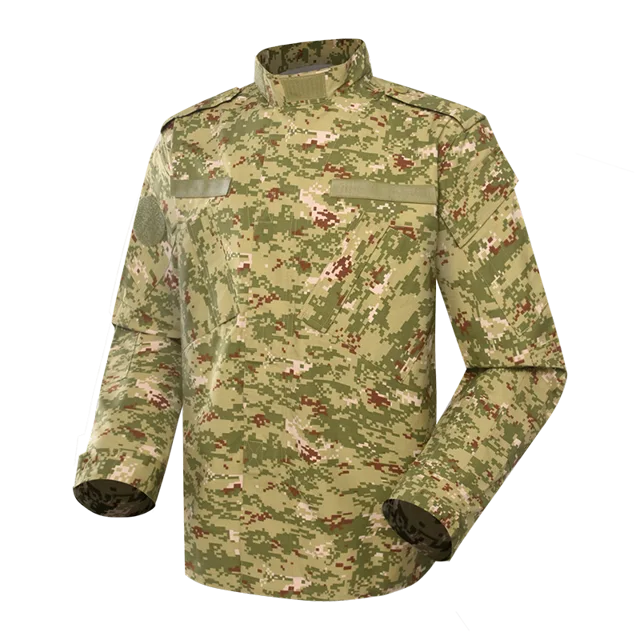 Kuwait military uniform Digital woodland camouflage CVC 50/50 210GSM for Kuwait army force MFXX04