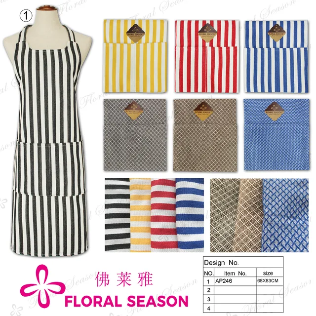 Apron,cotton,polyester,baking,kitchen Set,gift,oeko-Tex