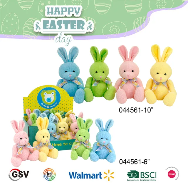 Easter animals Rabbit GTST PLUSH TOY（044561-6'' 10''）