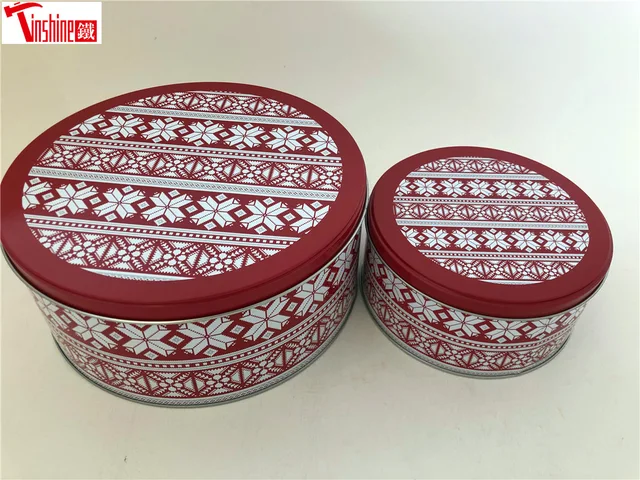 Round set tinbox food can, tinbox , gift box package box