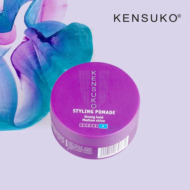 Hair Styling POMADE shine for strong hold 75g Styling Wax Extra Gloss For the highest shine on the market