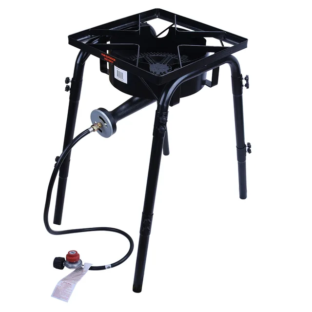 Heavy duty high pressure single burner