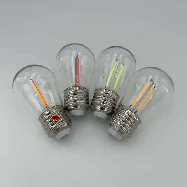 Colorful Filament S14 Light Bulb