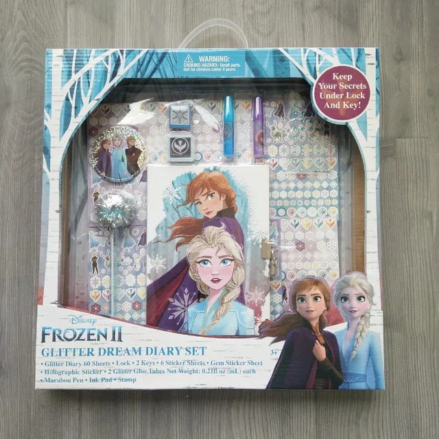 Frozen Ii Glitter Dream Diary Set