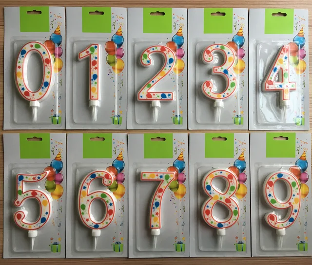 Number candle