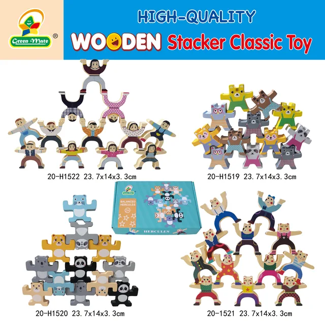 Wooden Stacker Classic Toy