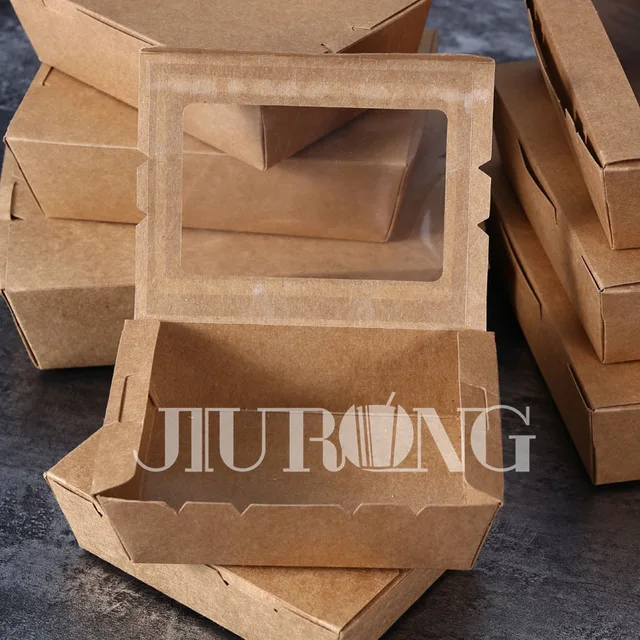 Takeout paper Kraft box food container