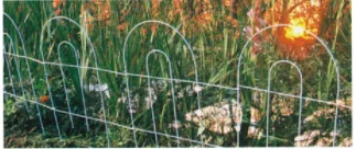 Garden border fence
