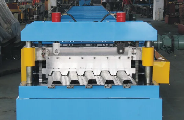 Galvanized steel floor decking sheet roll forming machine