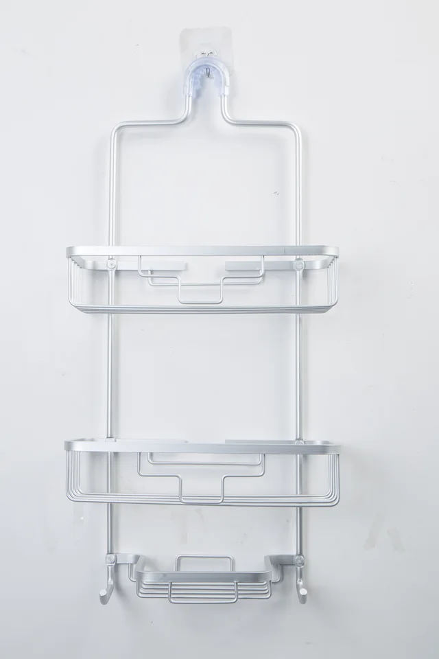 Aluminum shower caddy