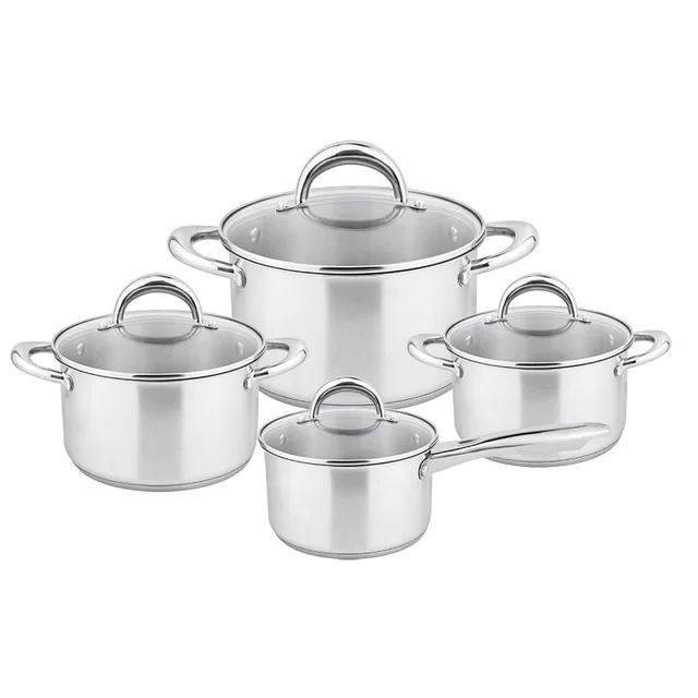 Stainless steel cookware set
