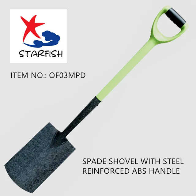 Spade With Steel Reinforced ABS Handle