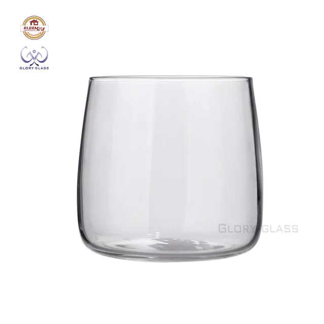 Single glass cup