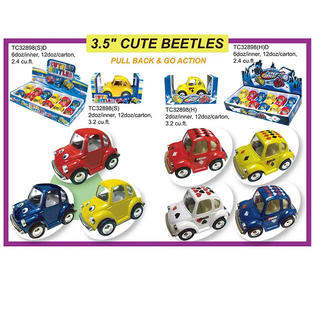 Pullback Cute Beetles