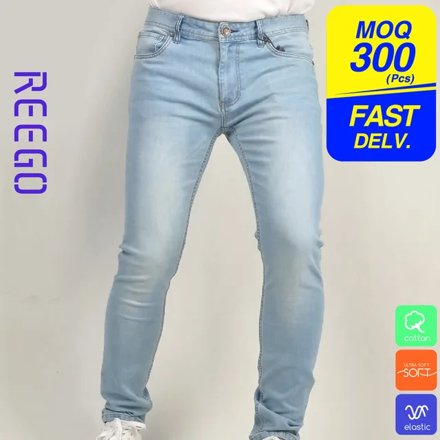 Deninm fahsion jean basic jean men pant