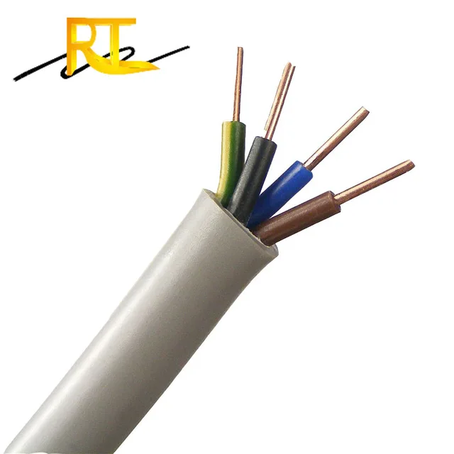 100m 3kw 2.5mm 3 core 4 core copper electrical wire cable price 380v