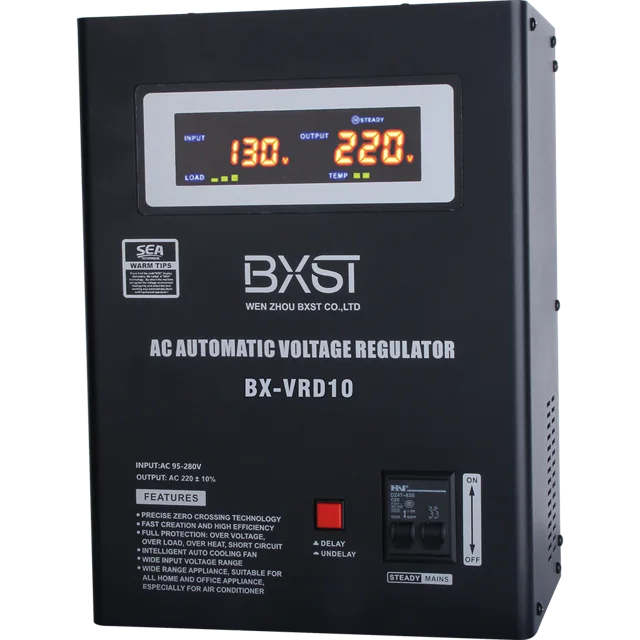 BX-VRD10 Wholesale LED Light Whole House Regulator Stabilizer, Safety Voltage Regulator