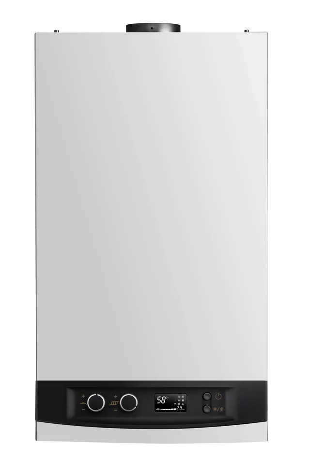Wall hung gas boiler