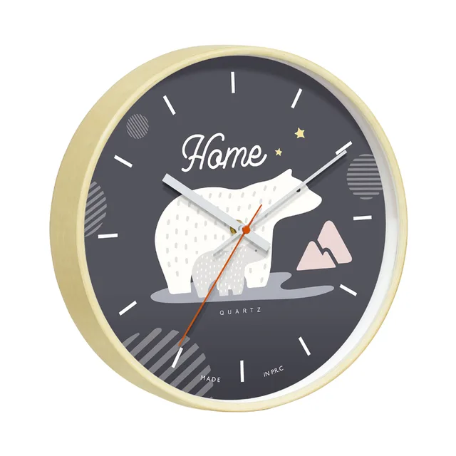 Children's plastic wall clock
