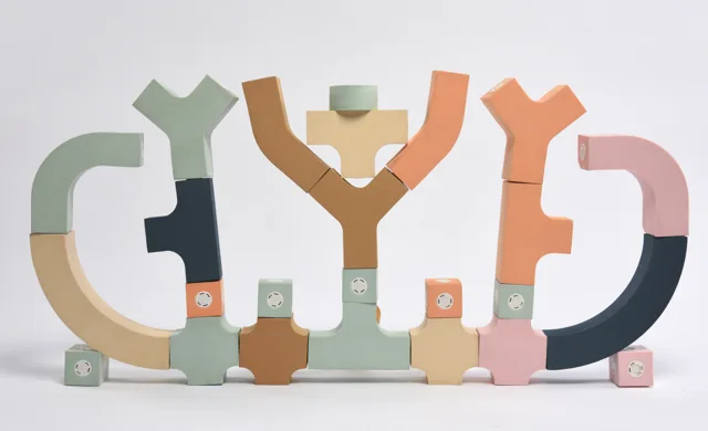 Surf Eva Soft Middle Set Magnet Building Block