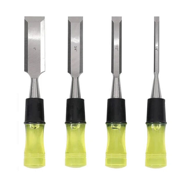 Woodworking chisel set