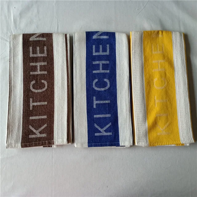 Jacquard kitchen dish towel