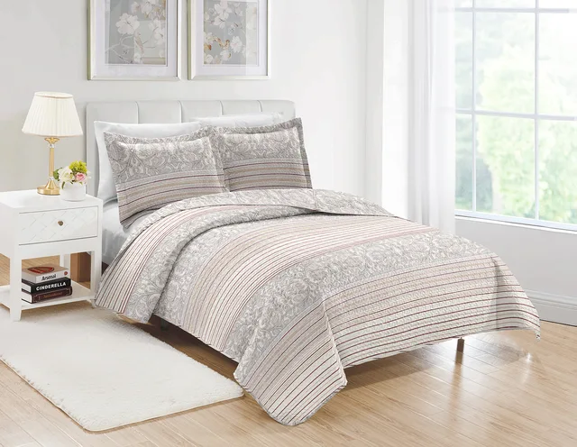 New style floral printing summer quilt sets soft and super light hot-selling coverlet