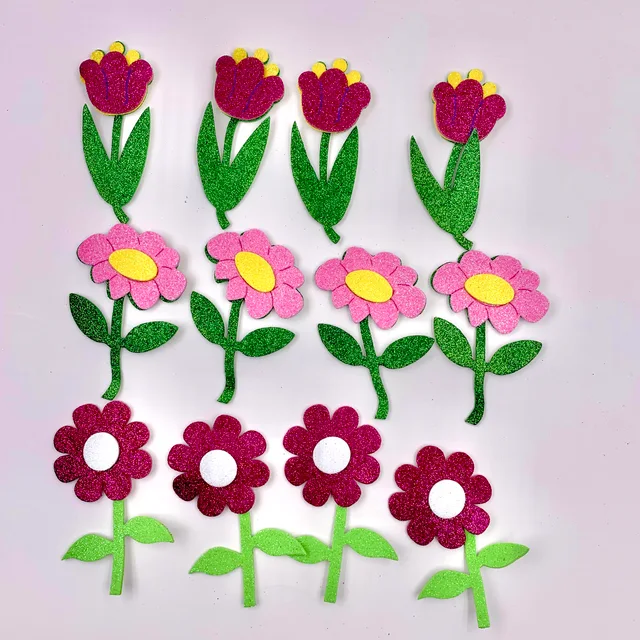 3D foam sticketrs-flower