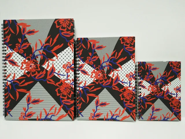 Hard cover notebook