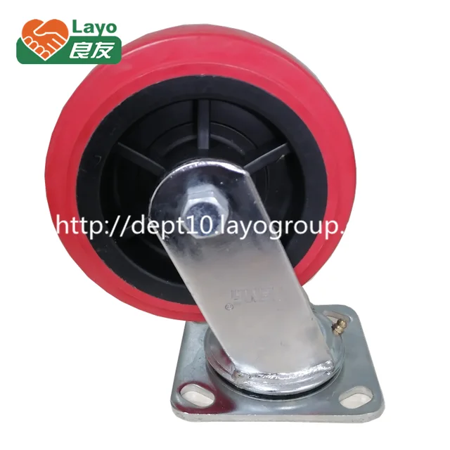 81 series 5"-8" drop heavy duty caster