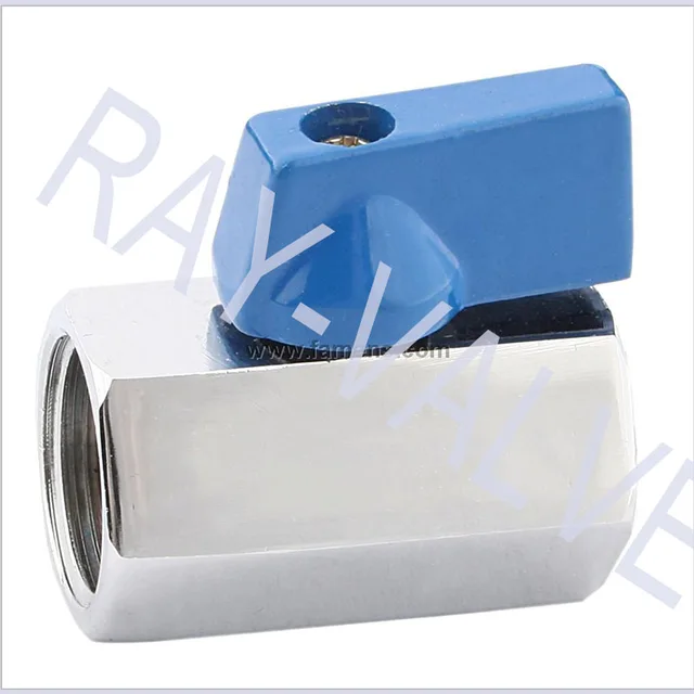 Mini thread ball valve