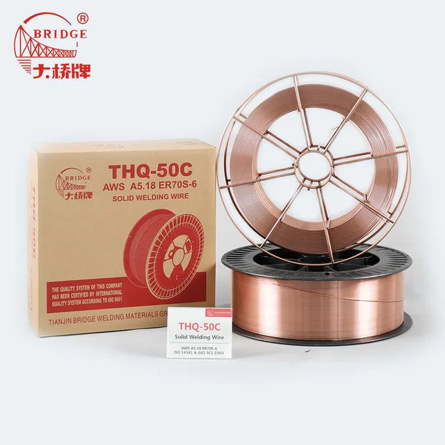 TIANJIN BRIDGE Solid Gas Shielded Welding Wire AWS ER70S-6