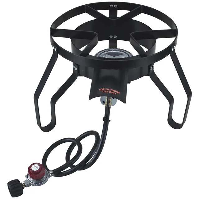 Outdoor Propane Turkey Fryers Ring style Cooking Stand single gas burner