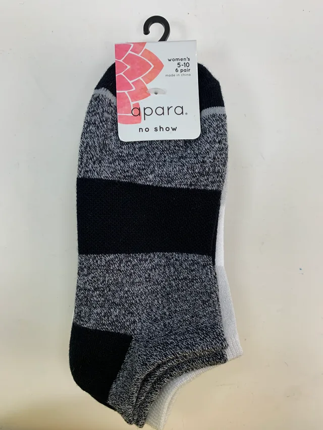 Womens's Acrylic No Show Socks G-69