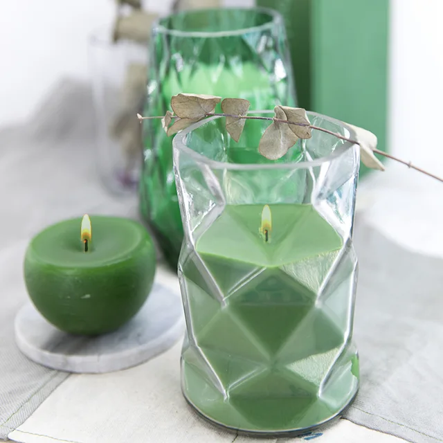 Candle holder soy wax scented candle glass candle jar