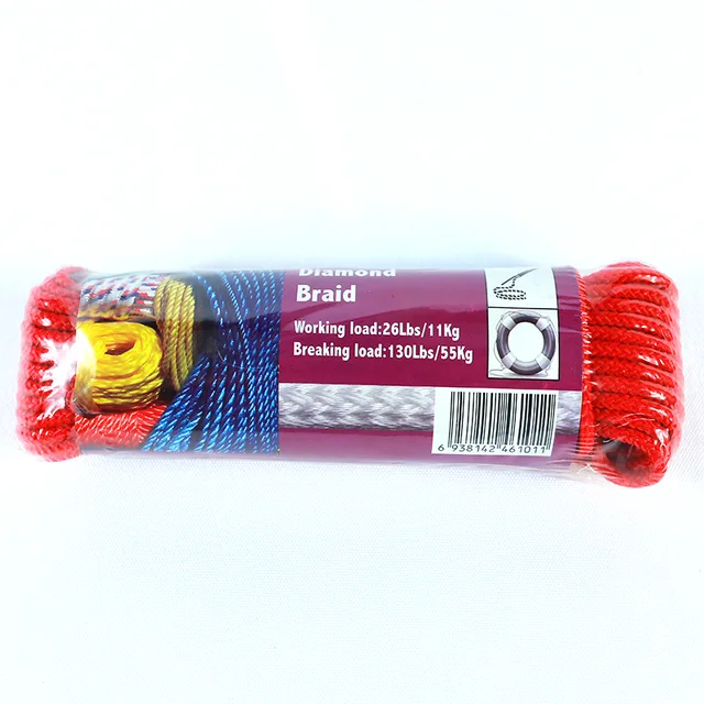Thin Rope Machine to Making Rope Twist Rope Pp Foaming Film Twine Decoration 30-500G/PIC High Strength 1000KG CN;SHN