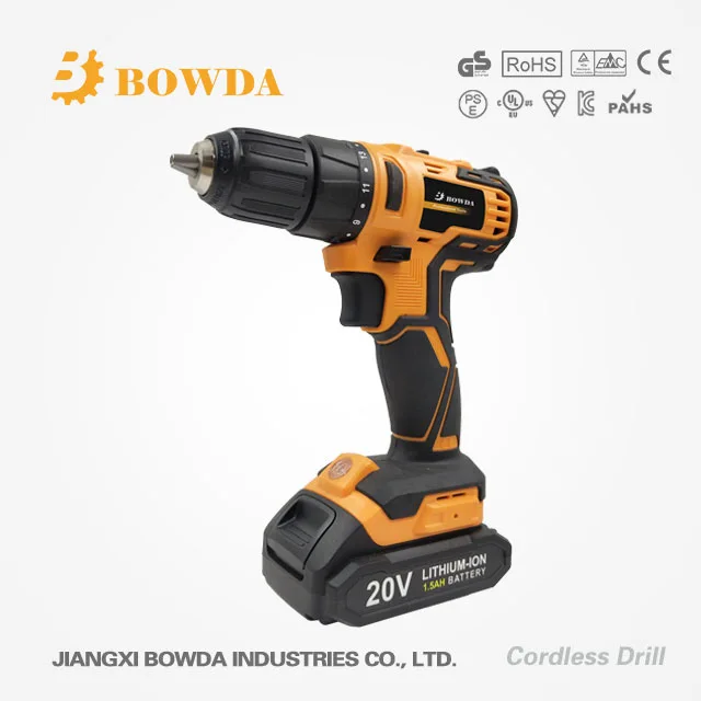 20V Brushless Cordless Drill Lithium-ion