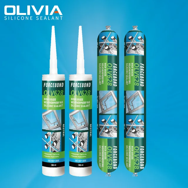 High Grade Neutral High Performance Silicone Sealant OLV628