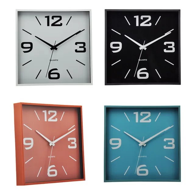 Plastic wall clock