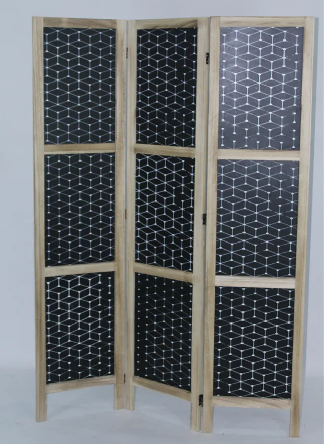 3 Panel Folding Privacy Room Divider Screen