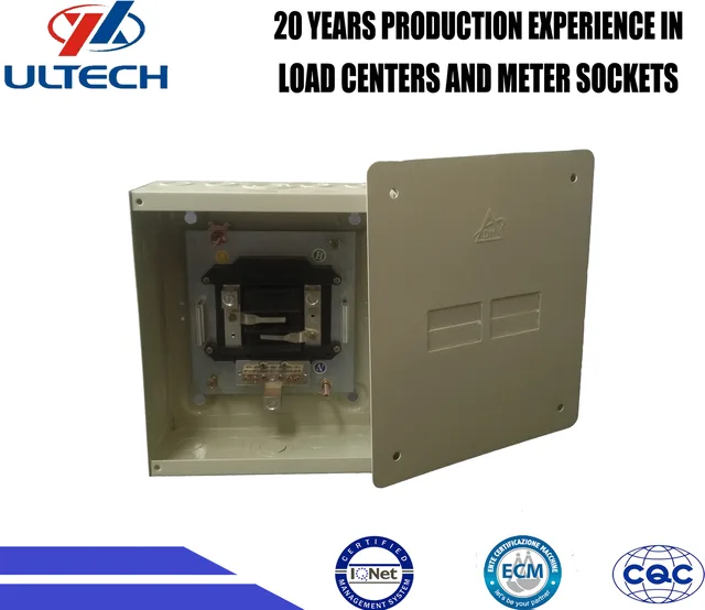 QOL6F 6 way electrical circuit breaker load center