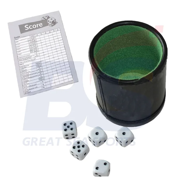 Dice cup suit bar KTV night playing dice dice set for game
