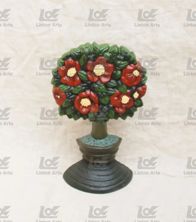 Cast iron door stopper
