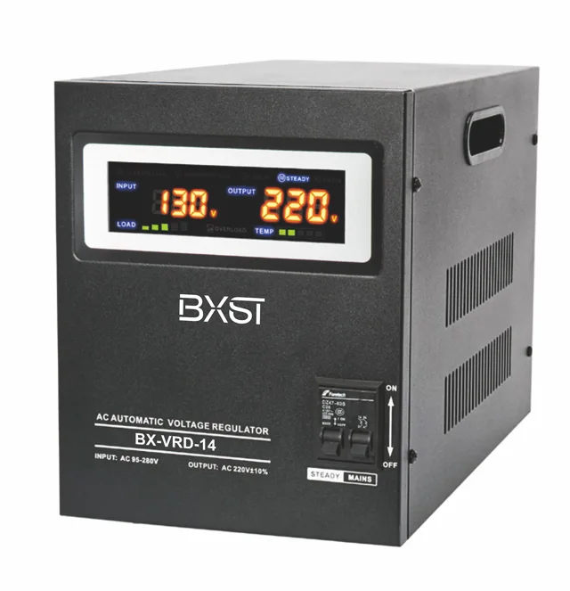 BX-VRD14 Led/lcd Digital Display High Precision Electric Voltage Regulator Stabilizer, AC Automatic Voltage Stabilizer for Home