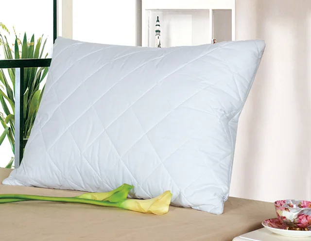 Microfiber quilted pillow