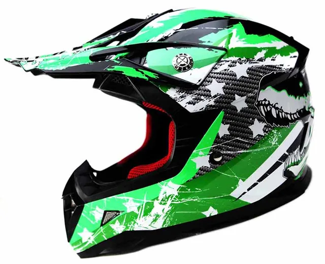 Motocross Youth Kids Helmet DOT Approved - YEMA YM-211 Motorbike Moped Motorcycle Off Road Full Face Crash Downhill DH Four Wheeler Helmet for Street Bike Dirt Bike BMX ATV Quad MX Boys Girls, Small