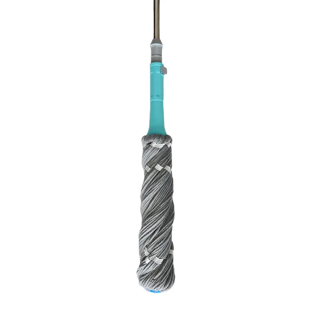 Hot Selling Microfiber Mop Floor Cleaning Squeeze Water Dry Wet Retractable Cleaning Twist Mop
